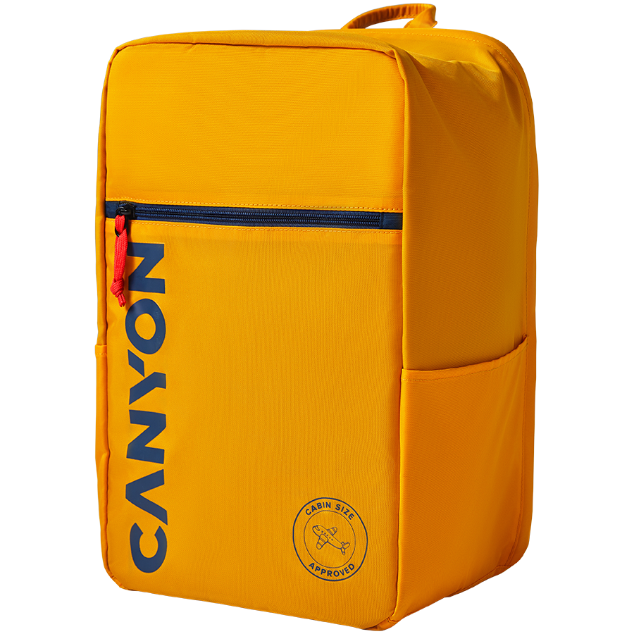 CANYON CSZ-02, cabin size backpack for 15.6'' laptop ,polyester ,yellow