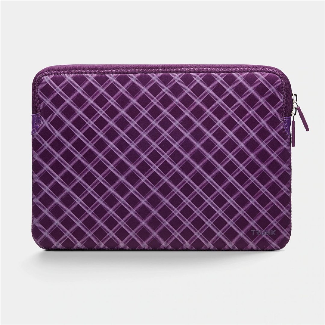 Kompiuterio dėklas TRUNK 13" Macbook TR-ALSPRO13-MPT Pro/Air, Medium Purple Tartan