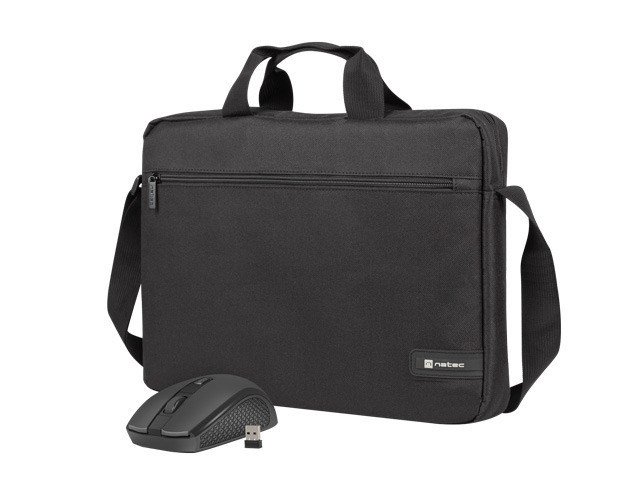 NATEC LAPTOP BAG WALLAROO 2 15.6" WITH MOUSE