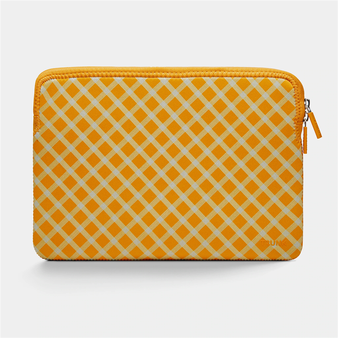 Kompiuterio dėklas TRUNK 13" MacBook Pro/Air, Curry Yellow Tartan