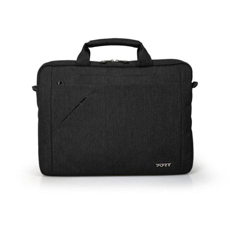 Krepšys PORT DESIGNS  ECO SYDNEY  Fits up to size 15.6 "  Laptop Case  Black  Shoulder strap