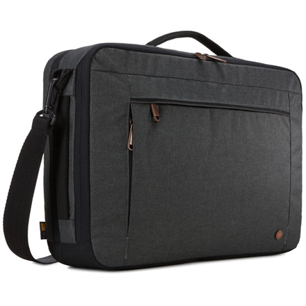 Case Logic Era Hybrid Briefcase Fits up to size 15.6 ", Black, Messenger - Briefcase/Backpack