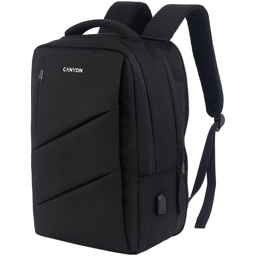 CANYON BPE-5, Laptop backpack for 15.6 inch, Product spec/size(mm): 400MM x300MM x 120MM(+60MM)