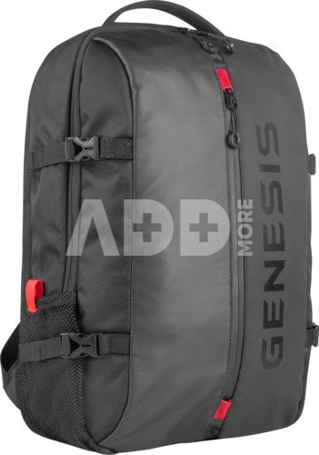 Genesis | Pallad 410 | Laptop Backpack | Backpack | Black | Shoulder strap