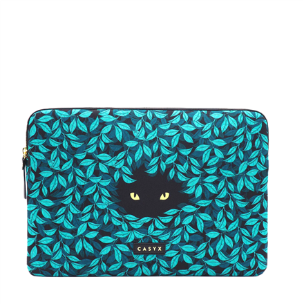 Kompiuterio dėklas Casyx for MacBook SLVS-000001 Fits up to size 13”/14 ",Spying Cat,Waterproof