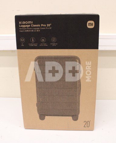 SALE OUT. Xiaomi Luggage Classic Pro 20" (Grey) | Xiaomi | SCRATCHES SMALL TOP AND BACK