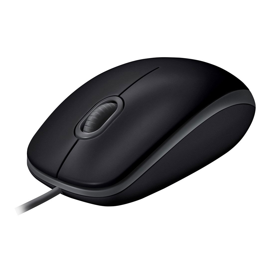 Kompiuterio pelė Logitech B110 Silent, juoda