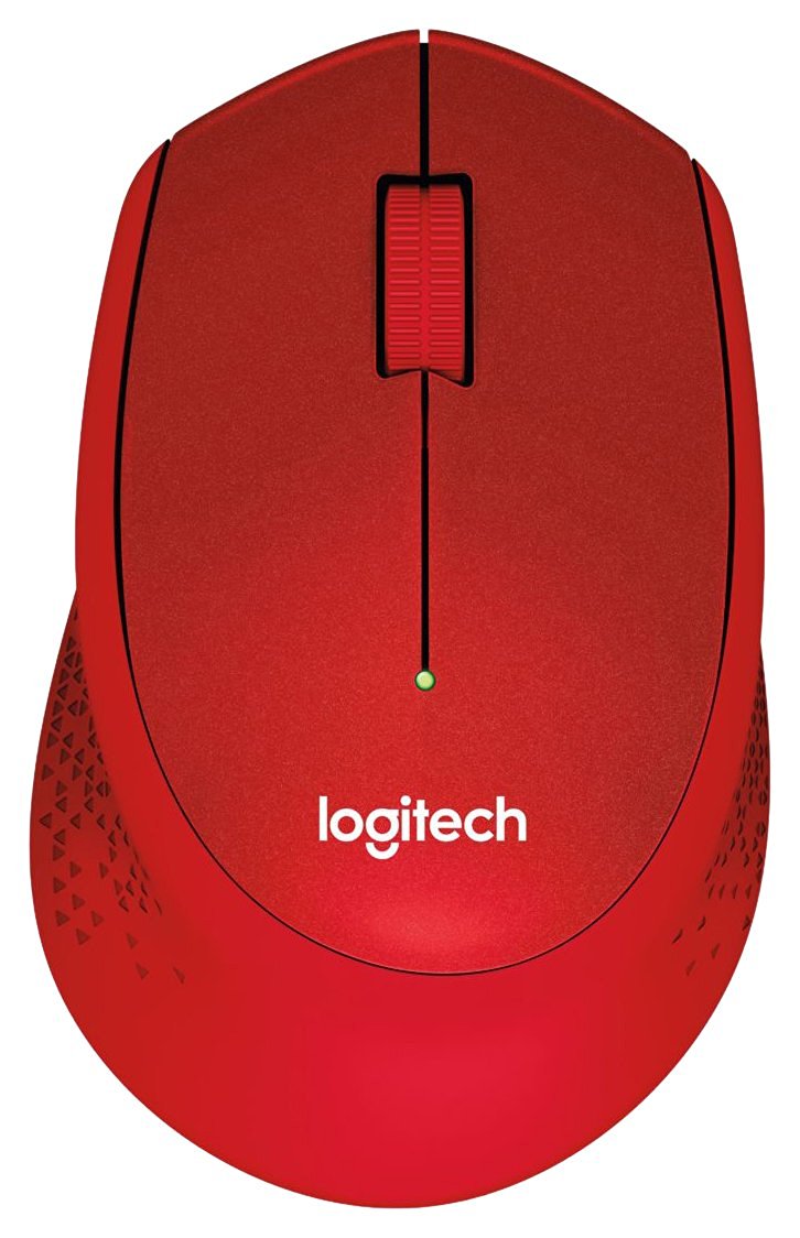 Kompiuterio pelė Logitech M330 Silent, raudona