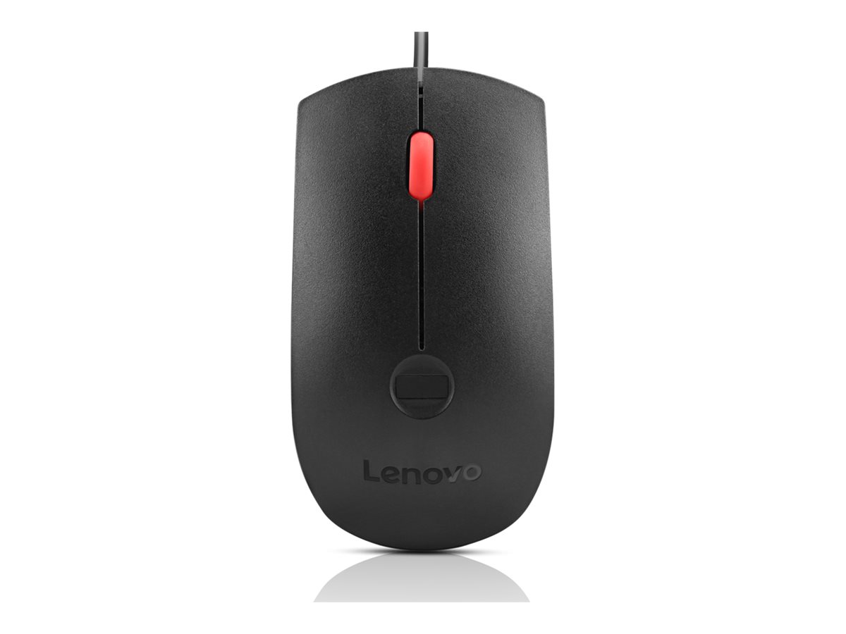 Lenovo | Biometric Mouse | Gen 2 | Optical mouse | Wired | Black