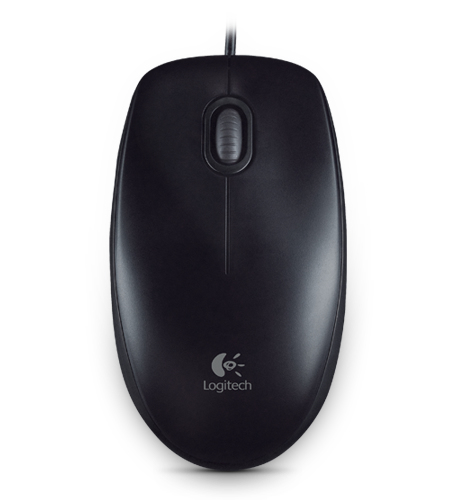 Logitech | Mouse | B100 | Wired | Black