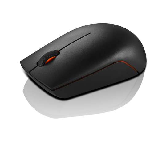 Lenovo | Wireless Compact Mouse | 300 | Optical Mouse | 2.4 GHz Wireless via Nano USB | Black | 1 year(s)