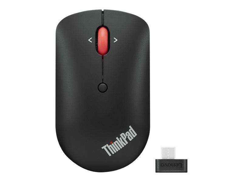 Lenovo | ThinkPad USB-C Wireless Compact Mouse | Black