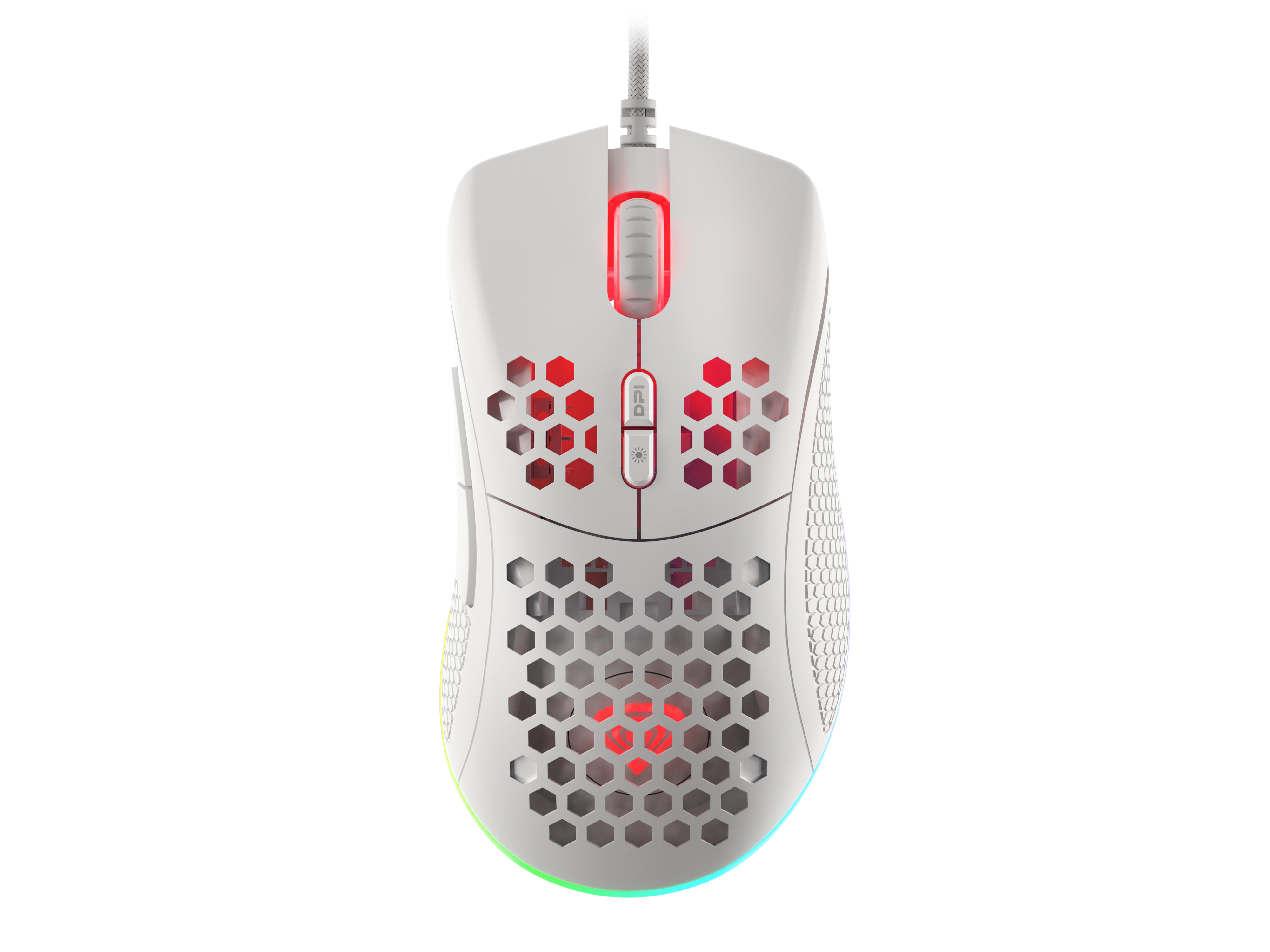 Genesis | Gaming Mouse | Krypton 555 | Wired | Optical | Gaming Mouse | USB 2.0 | White | Yes