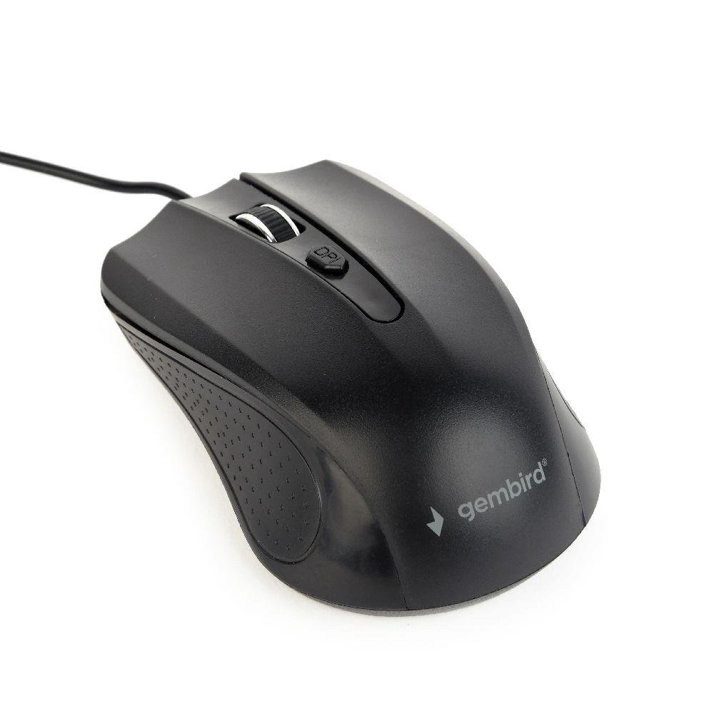 Pelė Gembird  MUS-4B-01  Optical Mouse  USB  Black