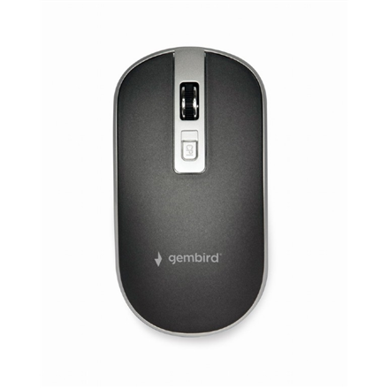 Pelė Gembird  Wireless Optical mouse  MUSW-4B-06-BG  Optical mouse  USB  Black