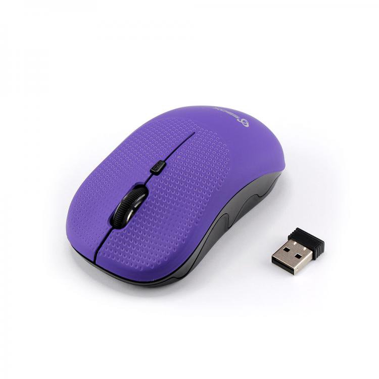 Sbox WM-106 Wireless Optical Mouse  Purple