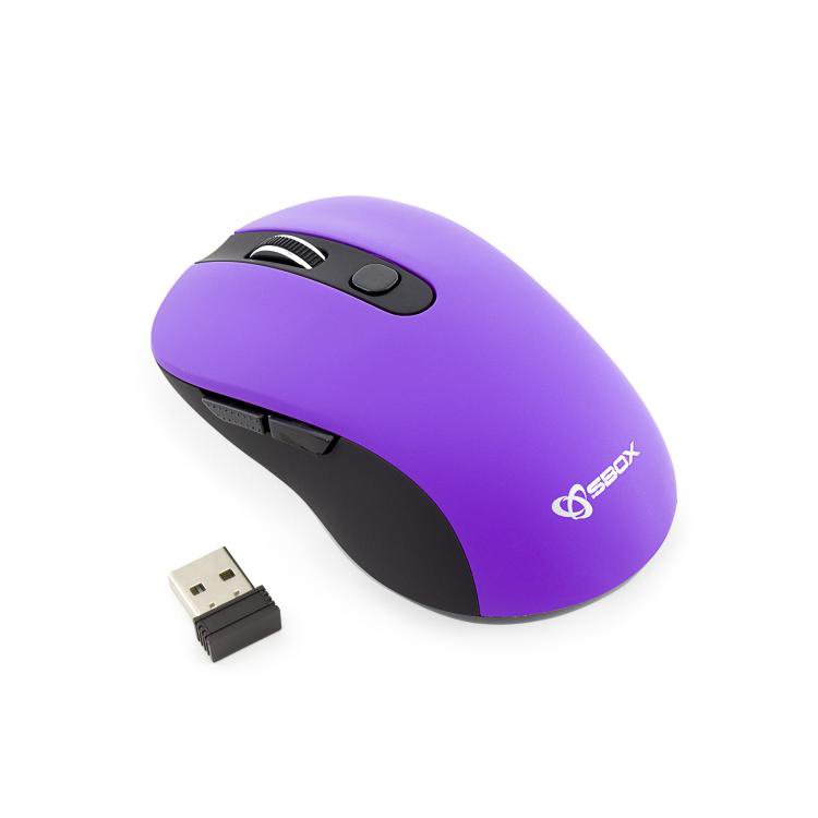 Pelė Sbox WM-911U purple