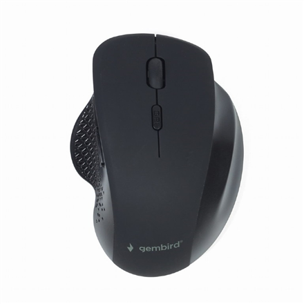 Pelė Gembird  Wireless Optical mouse  MUSW-6B-02  Optical mouse  USB  Black