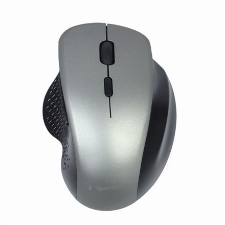 Pelė Gembird  Wireless Optical mouse  MUSW-6B-02-BG  Optical mouse  USB  Black-Spacegrey