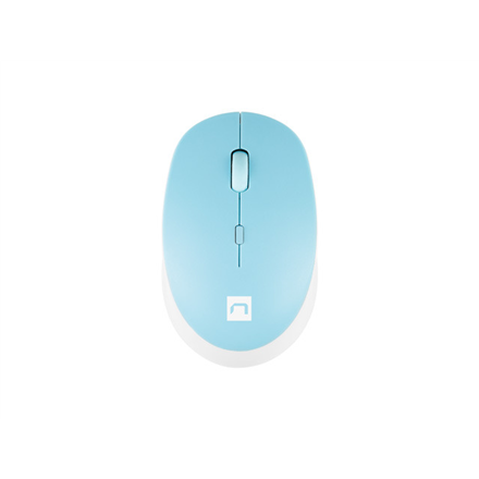 Pelė Natec  Mouse  Harrier 2  Wireless  Bluetooth  White/Blue