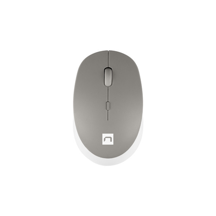 Pelė Natec  Mouse  Harrier 2  Wireless  Bluetooth  White/Grey