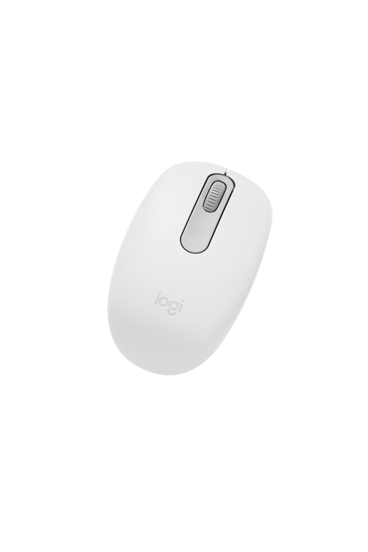 Pelė LOGITECH M196, belaidė, Bluetooth, white