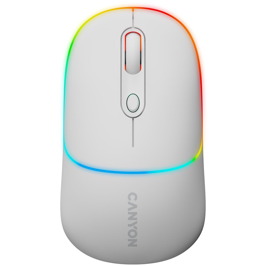 CANYON mouse MW-22 2in1 BT/ Wireless Snow White