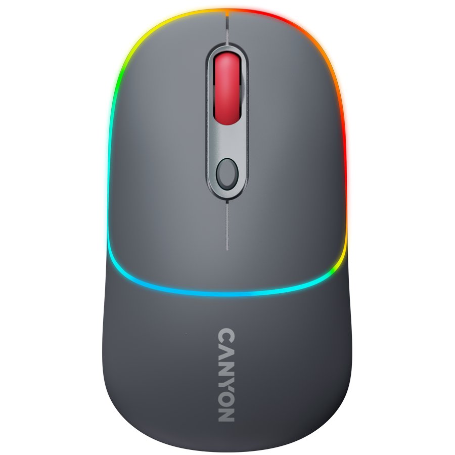 CANYON mouse MW-22 2in1 BT/ Wireless Dark Grey