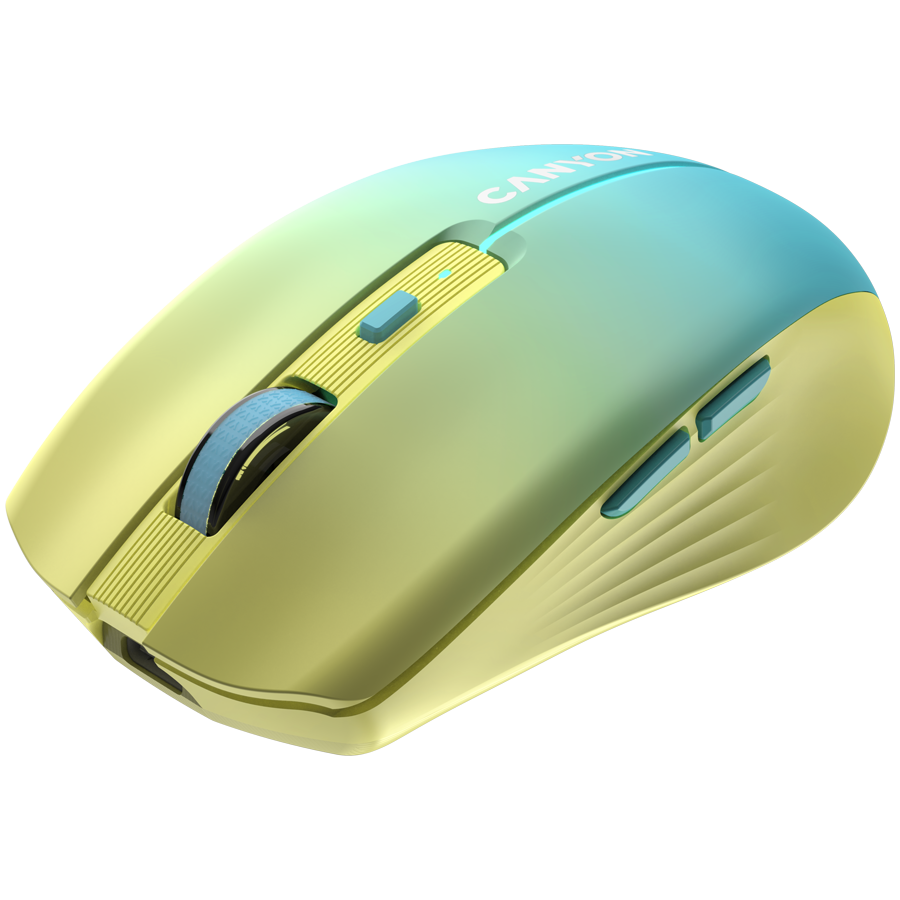 CANYON MW-44, 2 in 1 Wireless optical mouse with 8 buttons, DPI 800/1200/1600, 2 mode(BT/ 2.4GHz)