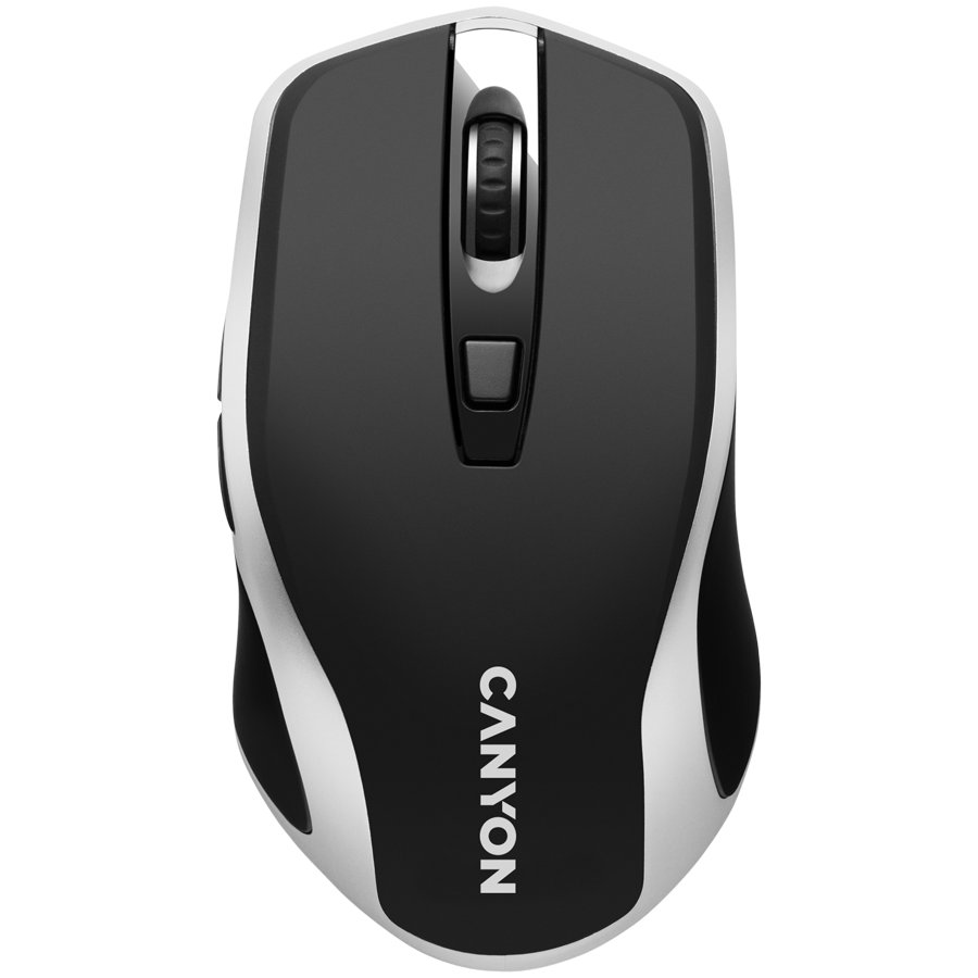 CANYON 2.4GHz Wireless Rechargeable Mouse with Pixart sensor, 6keys, Silent switch for right/left ke