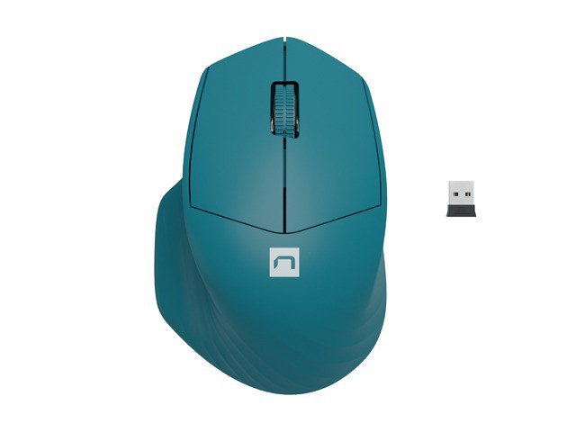 Pelė Natec  Mouse  Siskin 2  Wireless  USB Type-A  Blue