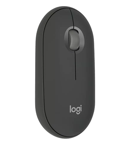 Pelė LOGITECH Pebble 2 M350s, belaidė, Bluetooth, tonal graphite