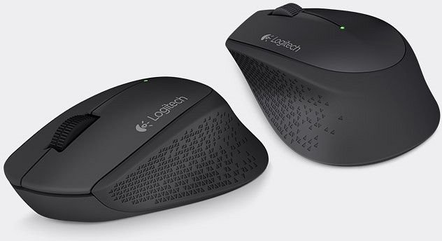 Pelė LOGITECH M280, bevielė, juoda