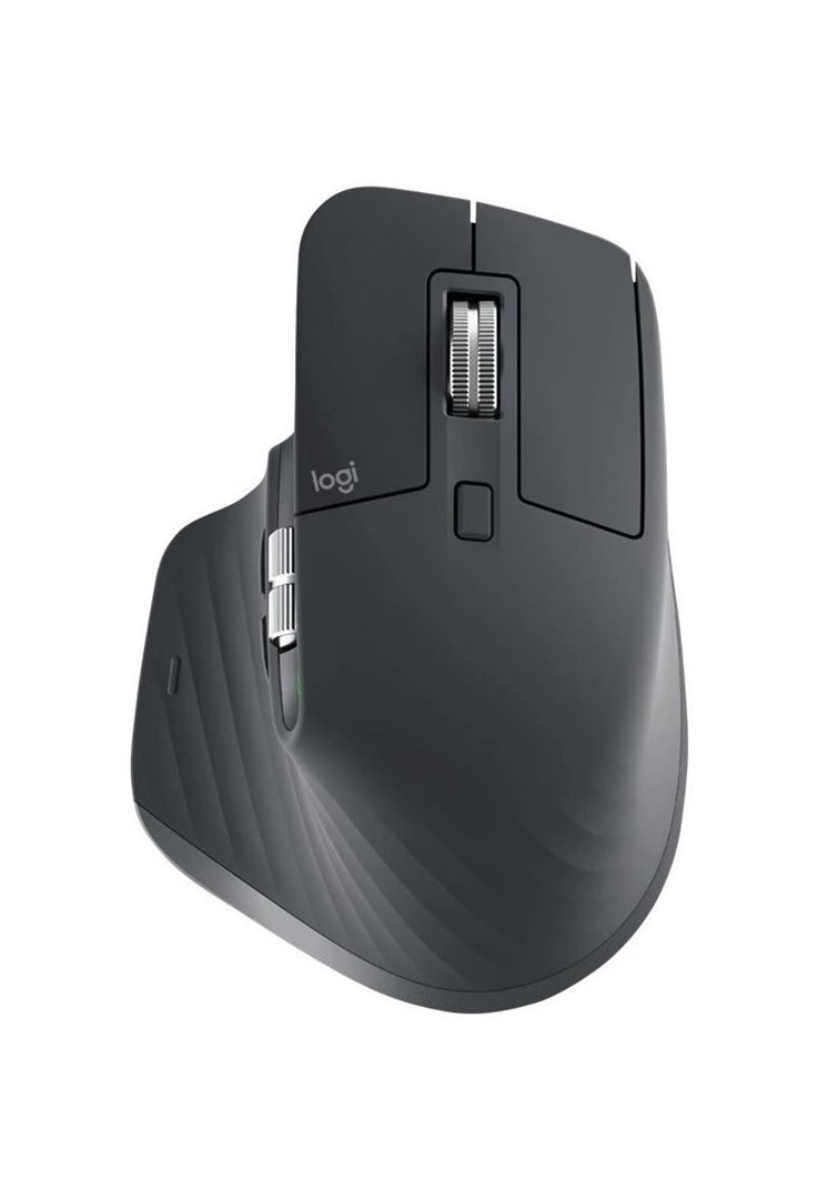 Pelė LOGITECH MX Master 3S, bevielė, Graphite