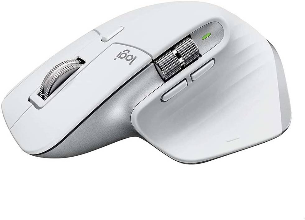 Pelė LOGITECH MX Master 3S Pale Grey, bevielė