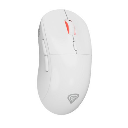 Pelė Genesis Zircon XIII Custom  Wireless  Gaming Mouse  2.4 GHz, USB  White