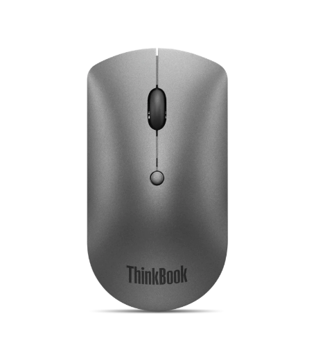 Lenovo | ThinkBook Bluetooth Silent Mouse | Wireless | Bluetooth 5.0 | Iron Grey | 1 year(s)