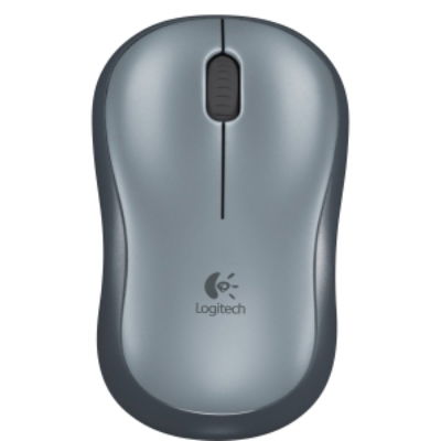 Kompiuterio pelė Logitech M185, juoda/pilka