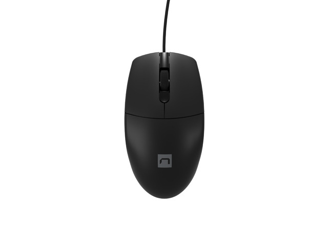 Natec | Mouse | Ruff Plus | Wired | Black