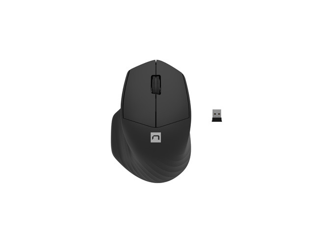 Natec | Mouse | Siskin 2 | Wireless | USB Type-A | Black