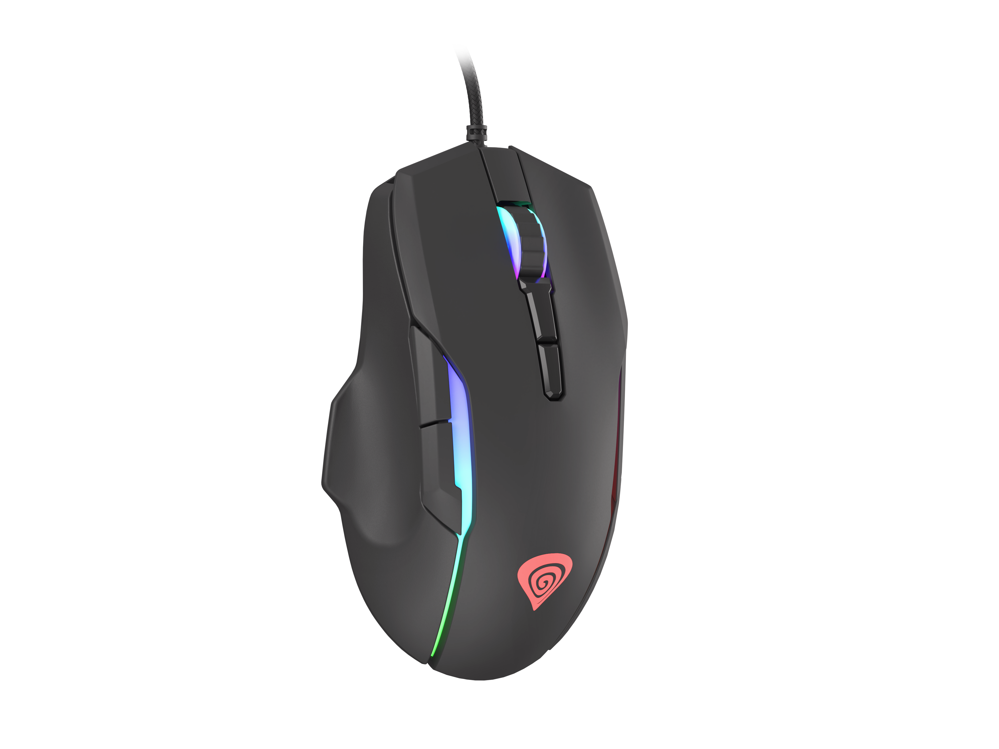 GENESIS Xenon 220 Gaming Mouse, 500 - 6400DPI, Wired, Black | Genesis