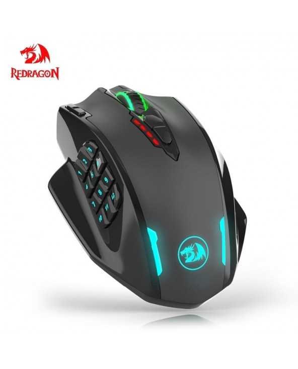 Redragon Impact Elite M913 RGB USB 2.4G belaidė žaidimų pelė 16000 DPI 16 mygtukų Programuojama ergonomika