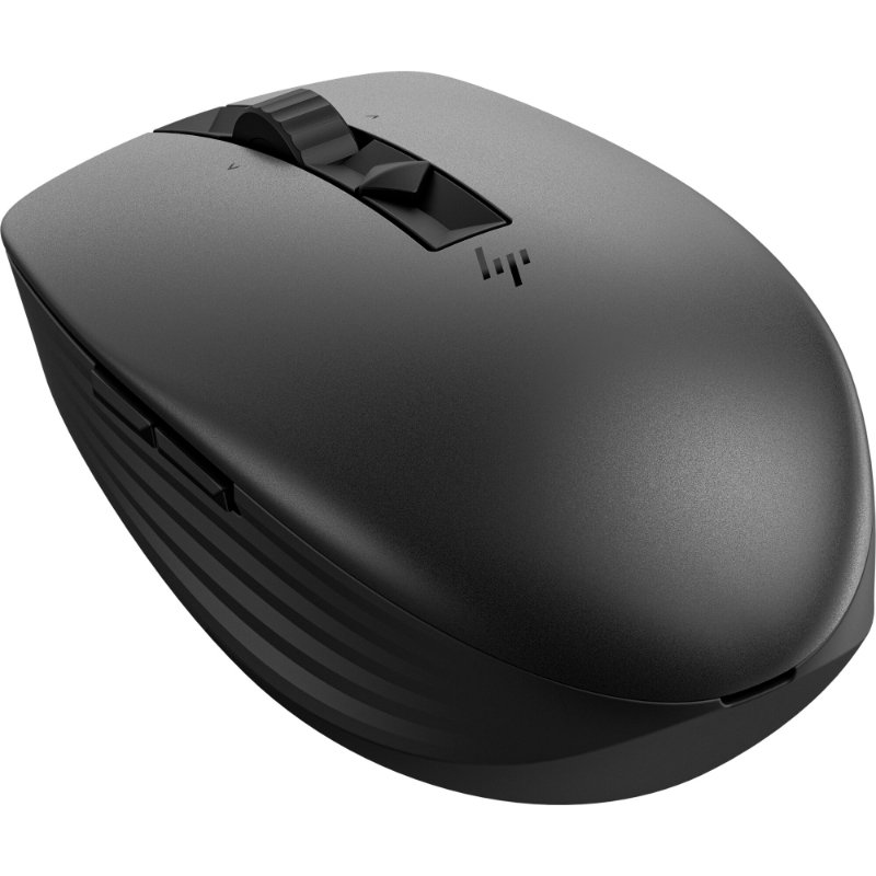 HP 715 Wireless Bluetooth Mouse - Multi-Device, Programmable, 4-way Scrolling, Rechargeable – Black