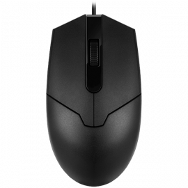 Mouse RX-30 USB black (2+1bt. 1000DPI, cable. 2m., box)