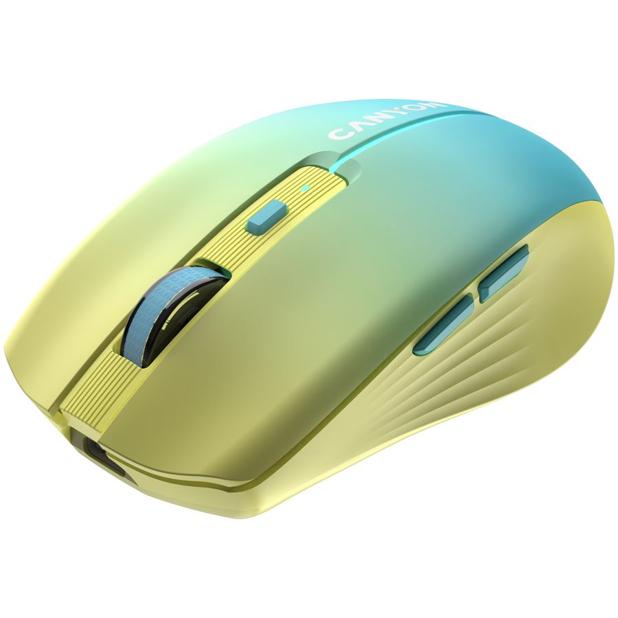 CANYON MW-44, 2 in 1 Wireless optical mouse with 8 buttons, DPI 800/1200/1600, 2 mode(BT/ 2.4GHz)