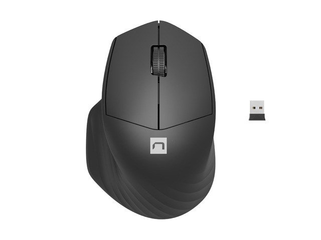 Pelė Natec  Mouse  Siskin 2  Wireless  USB Type-A  Black