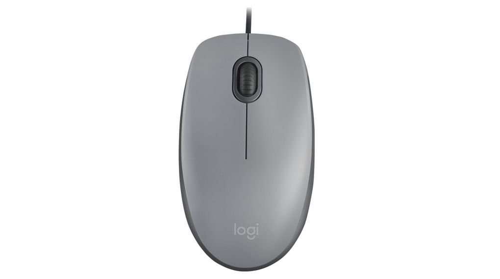 Logitech M110 Silent USB Mid Gray