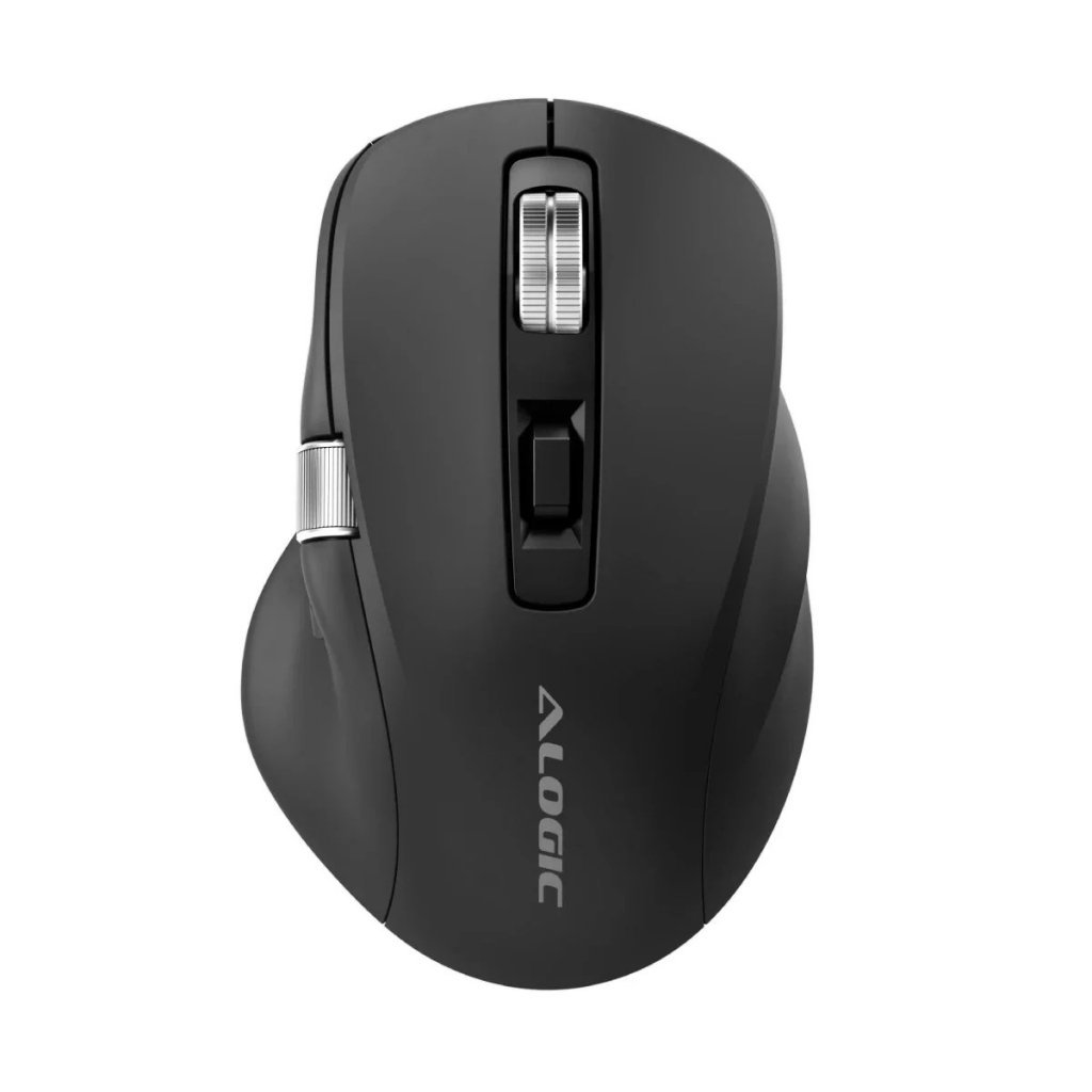 ALOGIC APEX Bluetooth USB-C Rechargeable 7 Keys Programmable Mouse - Black