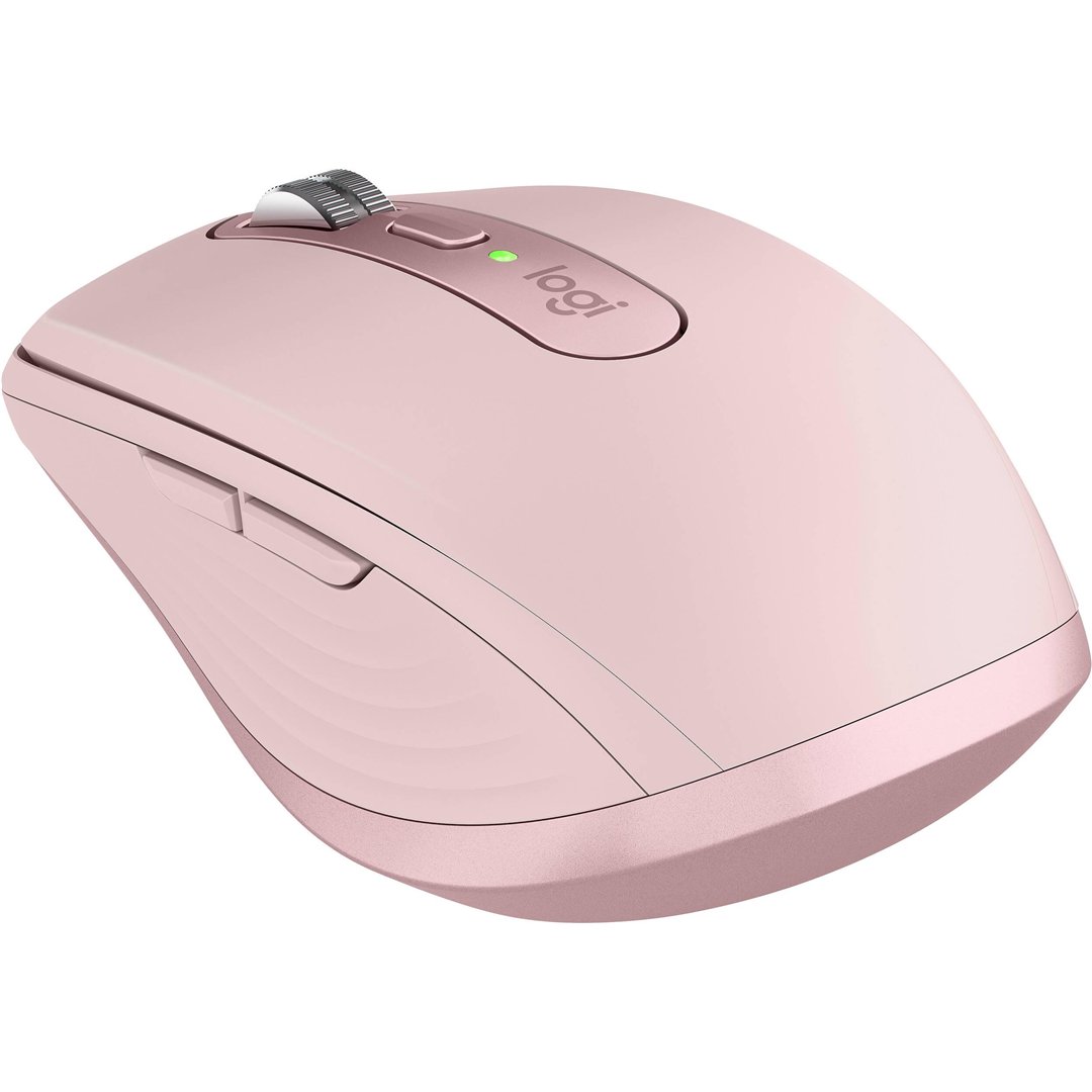 Pelė LOGITECH MX Anywhere 3S, belaidė, rausva