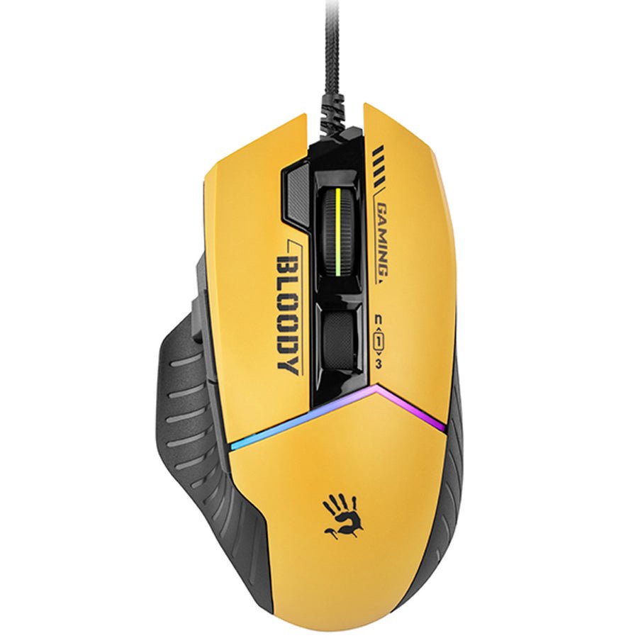 Pelė A4Tech 47259 Bloody W95MAX USB Sports Lime